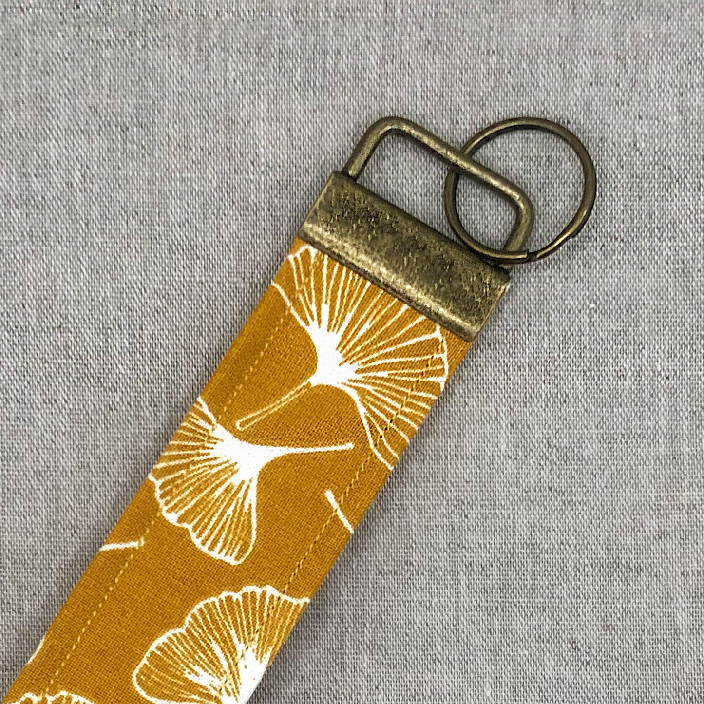 Porte-clés - Gingko Jaune